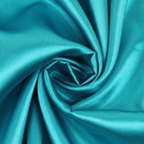 peacock polyester satin