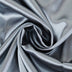 pewter polyester satin