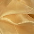 gold shiny organza