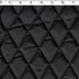 black diamond quilt polyester lining with a polypropylene backing