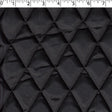 black diamond quilt polyester lining with a polypropylene backing