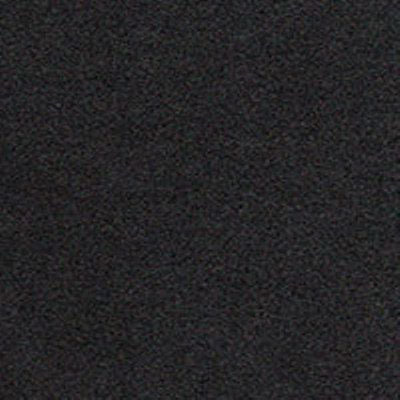 black polyester cotton satin face flannel back lining