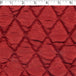 red polyester diamond quilt stain. Acetate lining Face, Polyester fill, and Polypropylene back