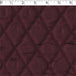 merlot polyester diamond quilt stain. Acetate lining Face, Polyester fill, and Polypropylene back