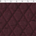 merlot polyester diamond quilt stain. Acetate lining Face, Polyester fill, and Polypropylene back