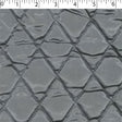 grey polyester diamond quilt stain. Acetate lining Face, Polyester fill, and  Polypropylene back