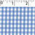 light weight polyester cotton 1/8 inch gingham in light blue and white