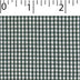 light weight polyester cotton 1/16 inch gingham in dark green and white
