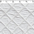 white polyester cotton face and back quilted broadcloth with 4 oz polyester fill