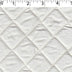 off white polyester cotton face and back quilted broadcloth with 4 oz polyester fill