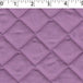 lilac polyester cotton face and back quilted broadcloth with 4 oz polyester fill
