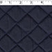 navy polyester cotton face and back quilted broadcloth with 4 oz polyester fill