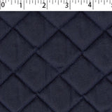 navy polyester cotton face and back quilted broadcloth with 4 oz polyester fill