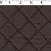 brown  polyester cotton face and back quilted broadcloth with 4 oz polyester fill
