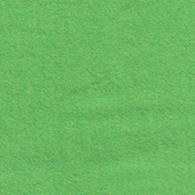 apple green solid cotton flannelette  fabric