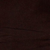 dk brown solid cotton flannelette  fabric