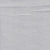 silver solid cotton flannelette  fabric