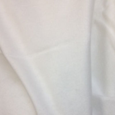 medium weight double sided brushed cotton flannelette in white
