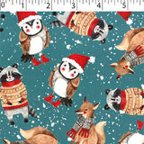 FLANNELETTE PRINTS - WINTER FRIENDS