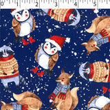 FLANNELETTE PRINTS - WINTER FRIENDS