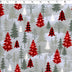 FLANNELETTE PRINTS - FESTIVE TREES