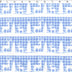 white  reindeer stripe with lt blue and blue buffalo check background flannelette print