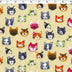 FLANNELETTE PRINTS - KITTY SMILES