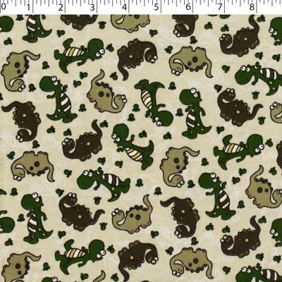 FLANNELETTE PRINTS - DINO DANCE