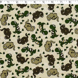 FLANNELETTE PRINTS - DINO DANCE