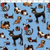 FLANNELETTE PRINTS - DOG PARK