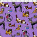 FLANNELETTE PRINTS - DOG PARK
