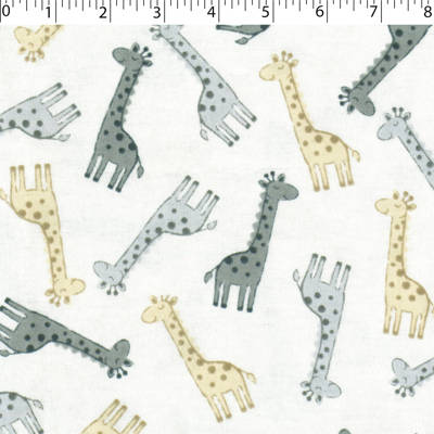FLANNELETTE PRINTS - GIRAFFE TOSS