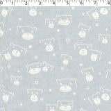 FLANNELETTE PRINTS - BEAR FACE