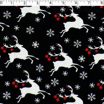FLANNELETTE PRINTS - HOLIDAY REINDEER