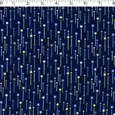FLANNELETTE PRINTS - SLEEPY SHEEP STARS