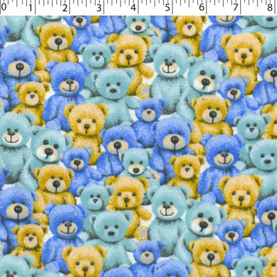 FLANNELETTE PRINTS - TEDDIES