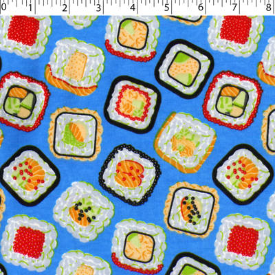 FLANNELETTE PRINTS - SUSHI