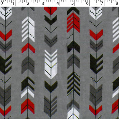 FIRESIDE FLANNELETTE - ARROW STRIPE