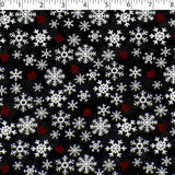 FIRESIDE FLANNELETTE - MAPLE LEAF SNOW