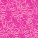 fuchsia  cotton swirly flannelette