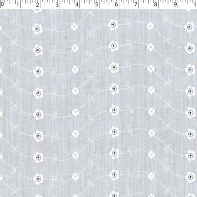 white embroidered eyelet 