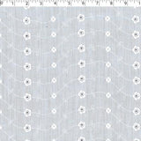 white embroidered eyelet 