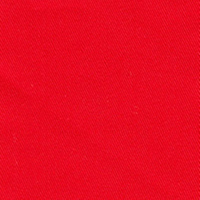 bright red 45 inch polyester cotton twill