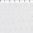 light to medium weight ivory polyester cotton embroidered eyelet