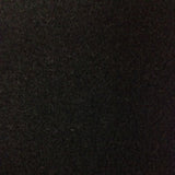 medium to heavy wool nylon velour coating in black