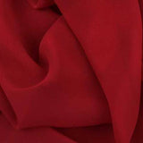 dk red polyester chiffon