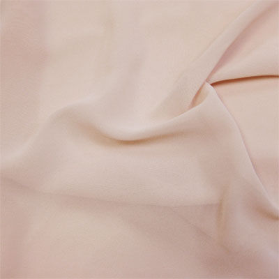 blush polyester chiffon