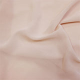 blush polyester chiffon