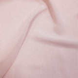 barely blush polyester chiffon