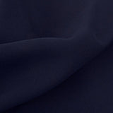 navy polyester chiffon